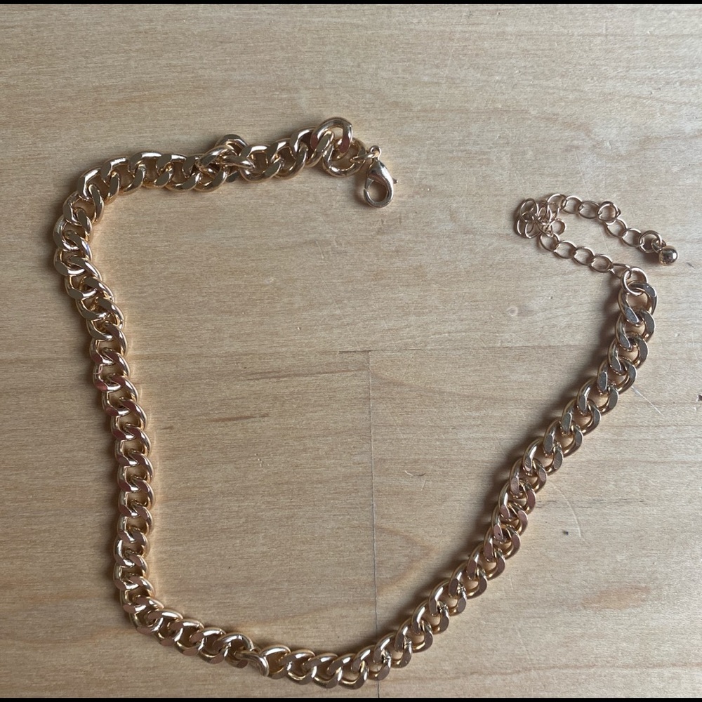 Necklace SET- gold 16in and silver 14in